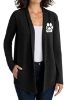Picture of Women's Pawprint Embroidered Interlock Cardigan