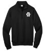 Picture of Adult Pawprint Embroidered 1/4 Zip Sweatshirt