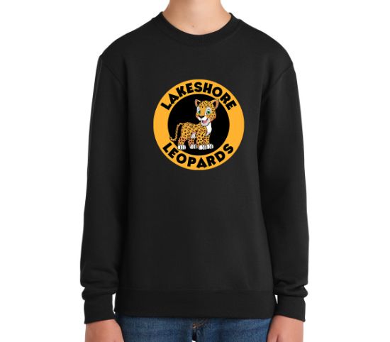 Picture of Kids Leopard Crewneck Sweatshirt
